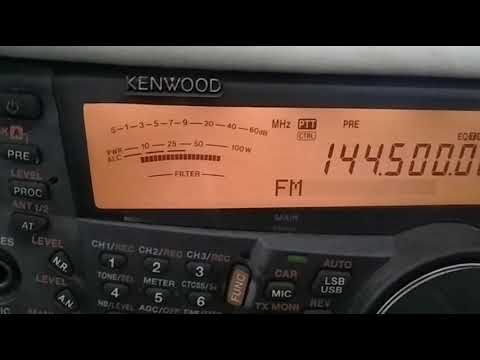 Quebrando record!!! Contato VHF em FM 144.500