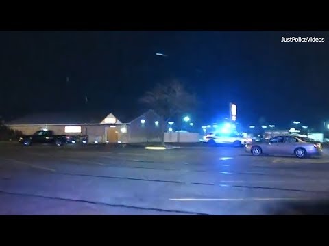 SUSPECT GETS AWAY! Snowy Police Chase