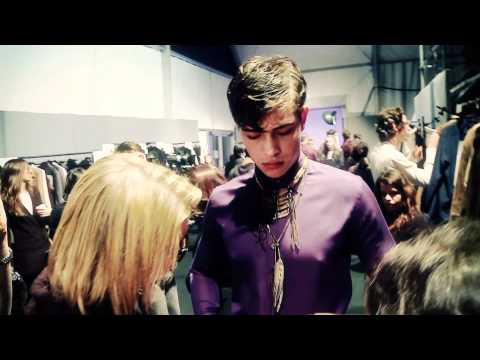 Backstage Roberto Cavalli Man FW1112