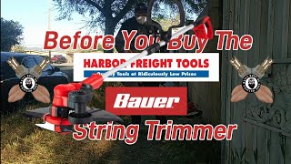 The Bauer 20V String Trimmer, Can It Cut It 🤷‍♂️