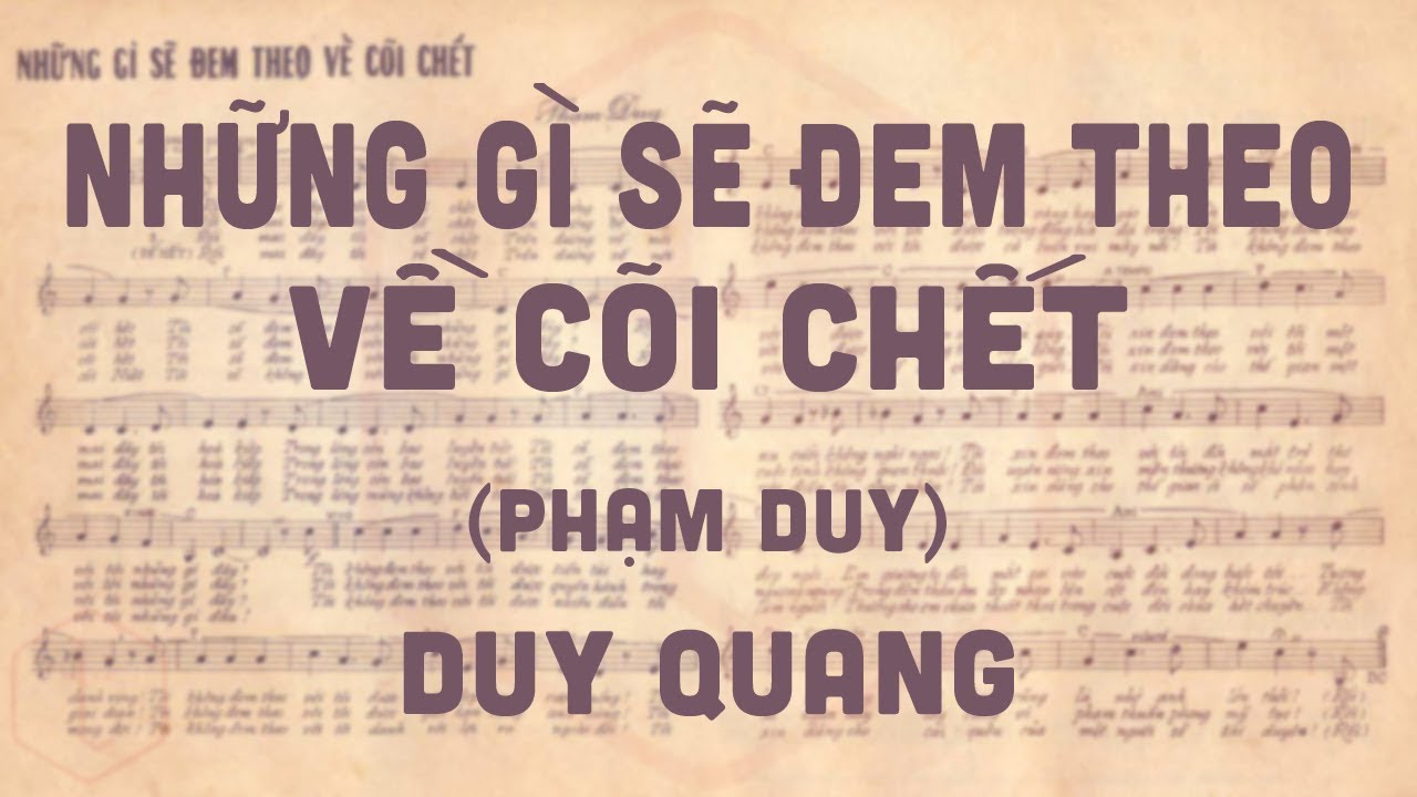 Tờ Nhạc Xưa Trước 1975