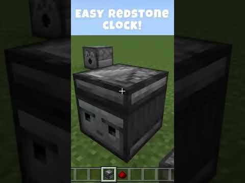 The Tutorial Dude - How to make a redstone clock in minecraft