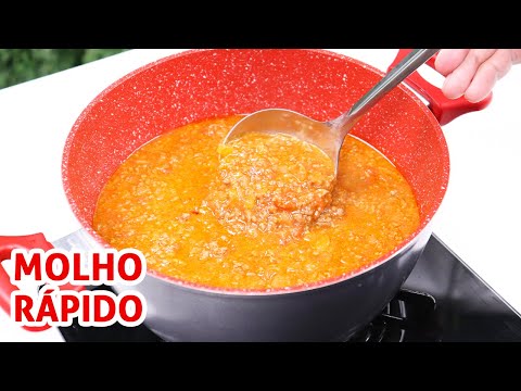Molho de Carne Moída com Tomate: Simples e Econômico!