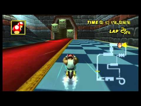 [MKW PR] N64 Bowser's Castle Flap 49.458
