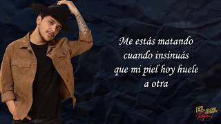 Ojalá Fuera Cierto - Christian Nodal (Letra/Lyrics)