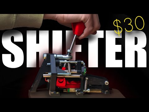 How To Build the BEST 3D Printed sim racing SHIFTER, Supercar feeling for CHEAP!