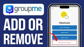 How to Add or Remove Someone in a Group in GroupMe (Step-by-Step)