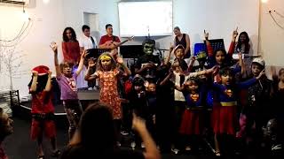 Summer's dance at Parramatta Christian Church for the Christmas party 2017