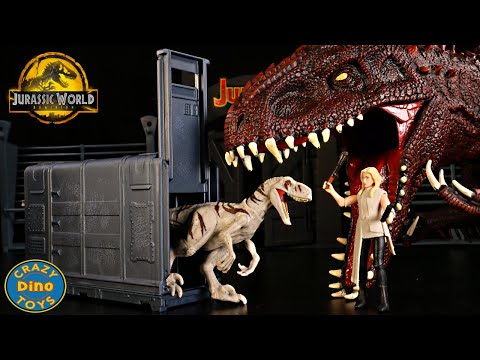 New Jurassic World Dominion Release N Rampage Pack Unbox Dinosaur Toy Giganotosaurus Vs Atrociraptor