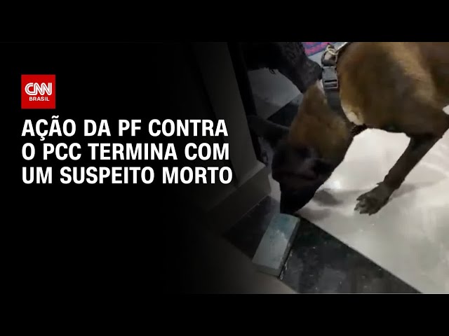 PF mira tráfico internacional de drogas ligado ao PCC em São Paulo | LIVE CNN