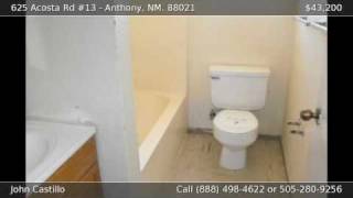 preview picture of video '625 Acosta Rd #13 Anthony NM 88021'