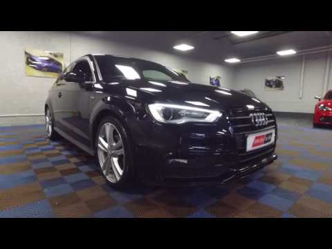2013 63 Audi A3 2.0TDI S-Line 3dr for sale by James Glen Car Sales, Airdrie Scotland