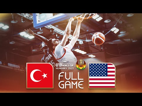 3RD PLACE GAME: Turkey v USA | Full Basketball Game | FIBA U19 Basketball World Cup 2023