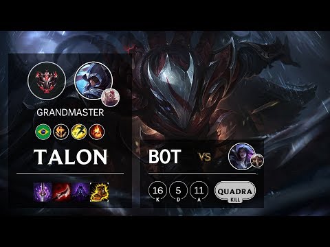 Talon Bot vs Kai'Sa - BR Grandmaster Patch 10.9