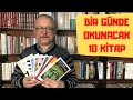 10 BOOKS TO READ IN ONE DAY
