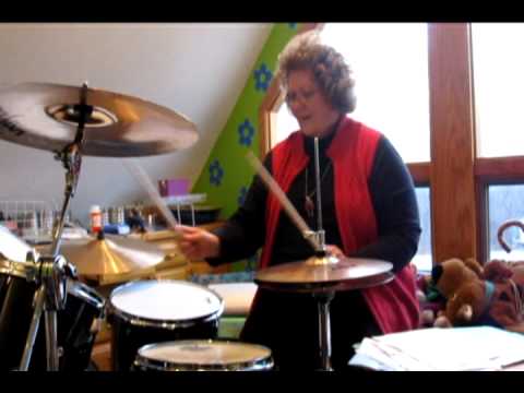 Aunt Plays the Drums