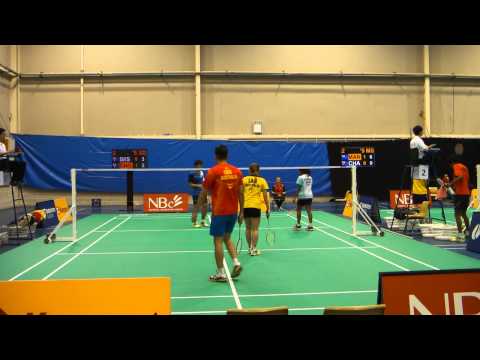 Mixed Doubles - Cham Chen & Claudia Lam vs Raymond Sing & Ruwindi Serasinghe