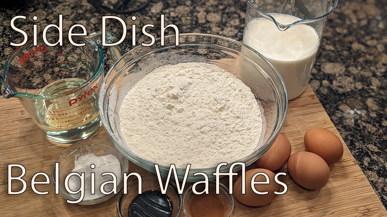 Side Dish Episode One Hundred and Thirty-Three: Belgian Waffles