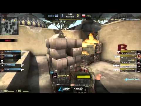 ENCE vs AGG Kartta 1 de_dust2 p3sta Uprise Champions Cup Season 4 21.03.2016