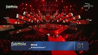 Vilija Pilibaitytė - Mia &quot;Attention&quot; @ „Eurovizija 2014&quot; (tiesiogiai)