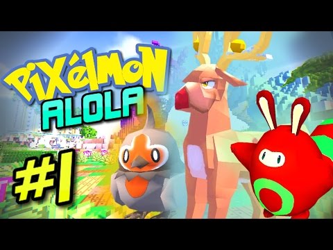 Pixelmon Alola - EPIC CHRISTMAS POKEMON! (Pixelmon 5.0 PokeTrials Server) #1