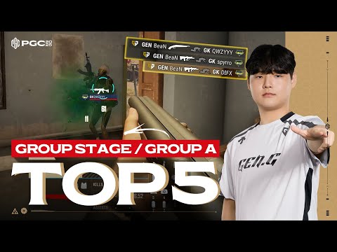 PGC 2025 Group A Highlights | Top 5 Plays You Can’t Miss