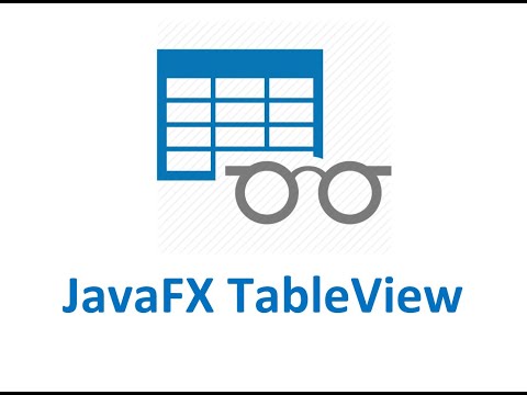 28 JavaFX TableView