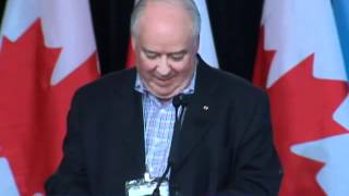 Peter MacKay speaks at the 2012 Manning Networking Conference