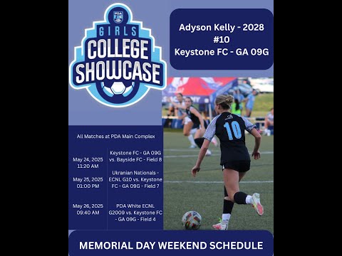 2025-05 PDA Girls Showcase Highlights