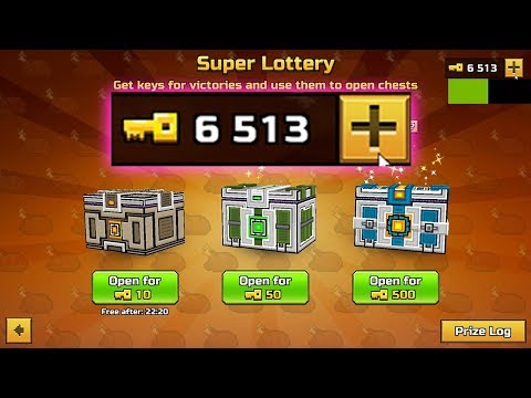 6500 keys (108$) Pixel Gun 3D - ALL SUPER CHEST OPENING / NEW UPDATE 15.5