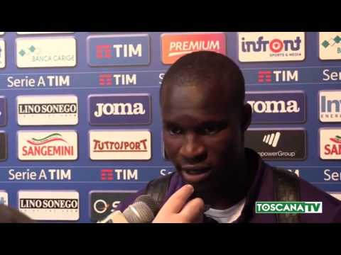 2017-04-10 FIRENZE - FIORENTINA_ BABACAR SUL PAREGGIO CON SAMPDORIA