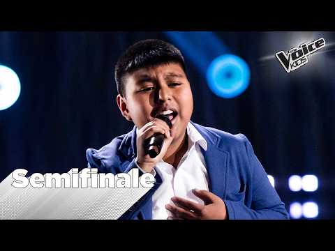 Angelo canta “Die with a Smile” di Lady Gaga ft Bruno Mars | The Voice Kids Italy Semifinale
