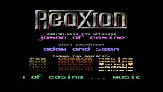 REAXION =+ ATARI XL / XE += IN MEMORY TO JASON KELK