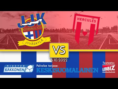 JJK - Hercules 8.10.2022 klo 16.30 Miesten Kakkonen