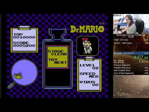 Nintendo Campus Challenge (1991) - Any% in 5:20