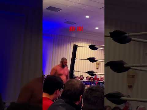 JD Drake gets his name chanted (chaotic wrestling) #aew