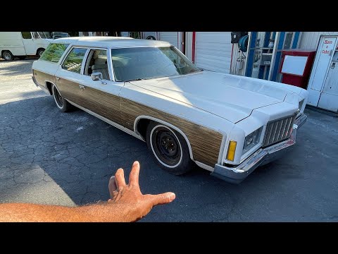 SHOP LIFE| I bought another grocery getter: 1974 Chevy Caprice Estate wagon