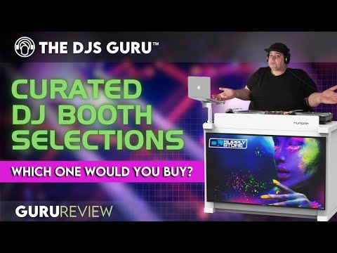 Top 8 Portable DJ Booths Reviewed For Event Pros At DJ Supply Store
