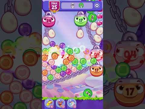 Angry Birds Dream Blast Level 126 no booster [Gameplay] optimized for smartphones [Rovio]