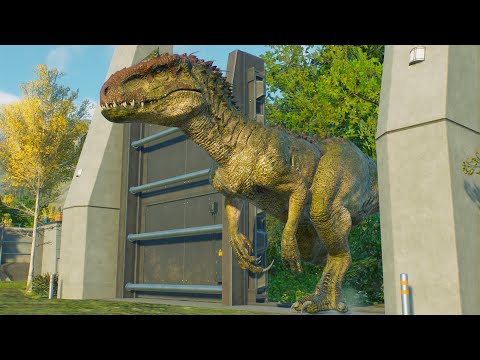 RELEASE ALL 110 LAND AND AVIARY DINOSAURS SPECIES IN BIOSYN SANCTUARY - Jurassic World Evolution 2