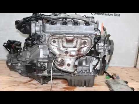 jdm 1996-2000 honda civic d15b dual stage vtec moteur manual transmission, ecu, wiring: video still