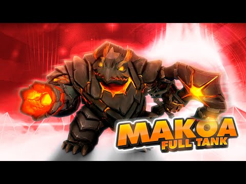 Makoa full tank Build Unranked * siege * Paladins - HellBlaze