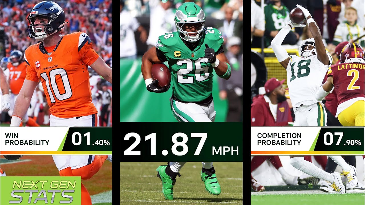 Wildest Comebacks, Fastest Sacks, Craziest Catches & More! | Next Gen Stats Top Plays at Midseason