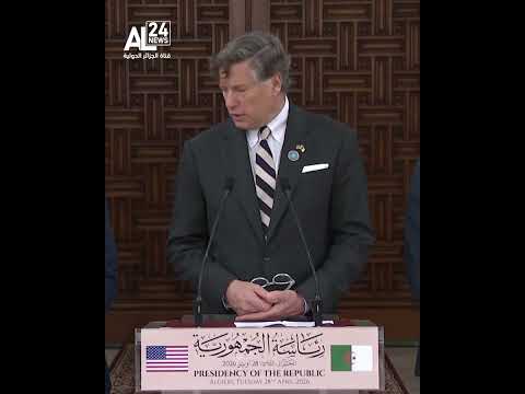 نائب كاتب الدولة الأمريكي عقب استقباله من قبل تبون