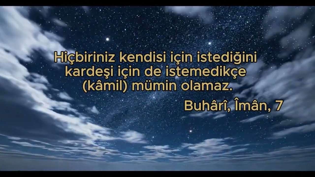 Kâmil İman | Hadis-i Şerif