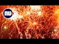 Ajax-fans steken vuurwerk af bij hotel Juventus