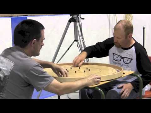 Crokinole 2015 World Championship - Top 4 Beierling v Campbell