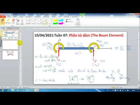 [Phương pháp phần tử hữu hạn]Bai 07: Phần tử dầm - Ma trận độ cứng