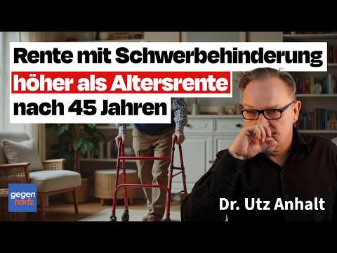 Video Thumbnail: Rente mit Schwerbehinderung höher als Altersrente nach 45 Jahren