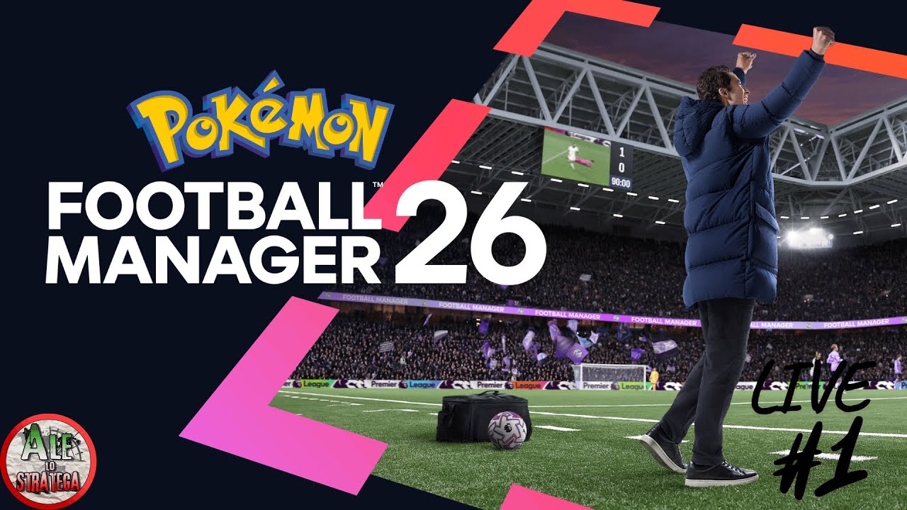 CATTURIAMOLI TUTTI! UNA SERIE FOLLE || FOOTBALL MANAGER 26 gameplay ITA || POKEMON LEAGUE #1